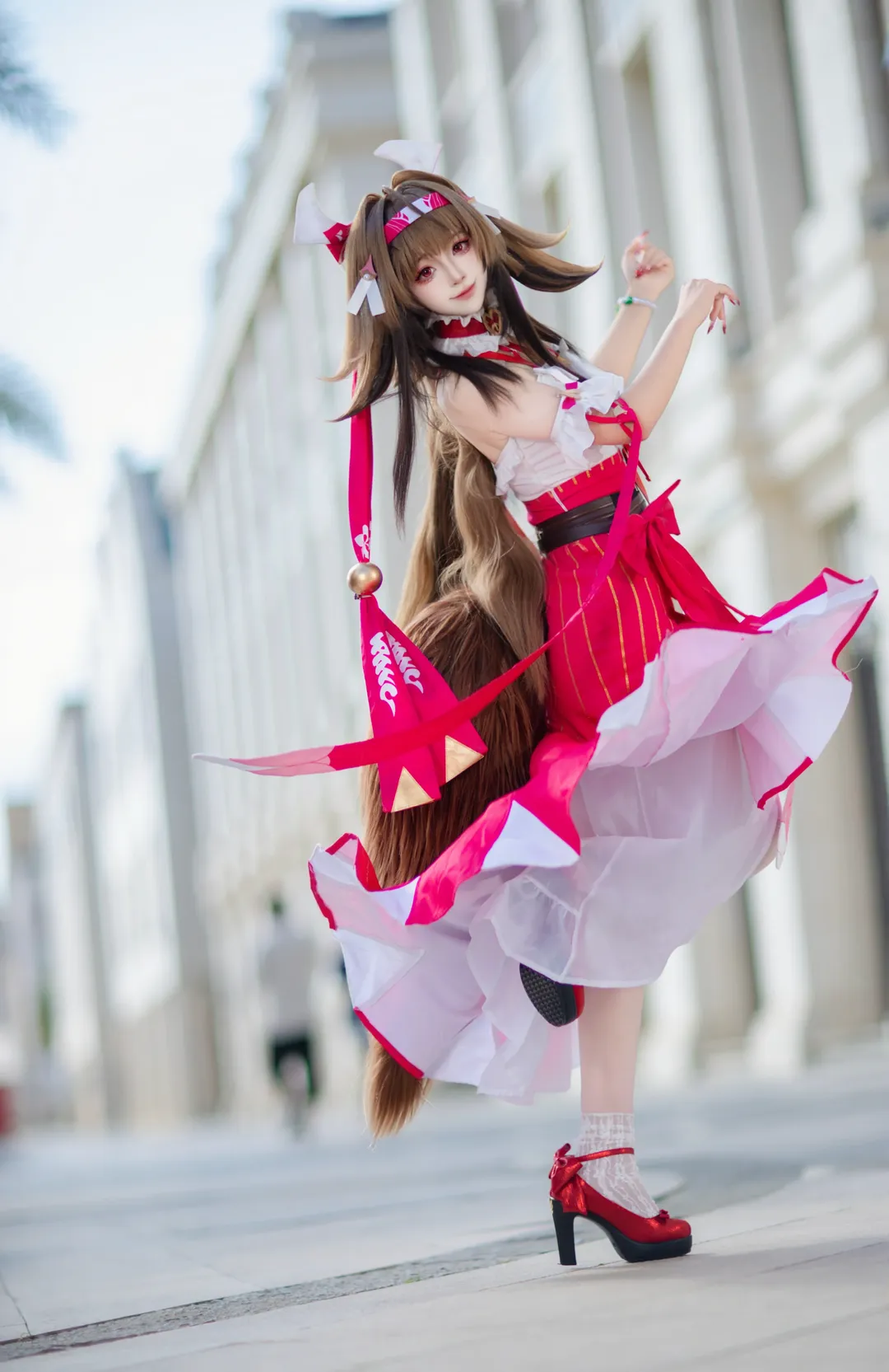 角色扮演, 叶瞬光cos, 绝区零, cosplay, 外景摄影 - 第1张