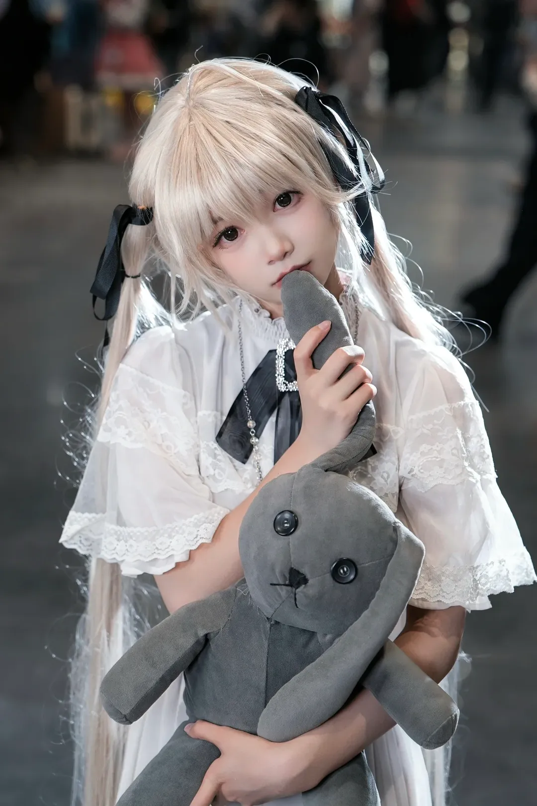 cosplay, 漫展返圖, 穹妹cos, 白裙雙馬尾, 杭州cp30 - 第1張