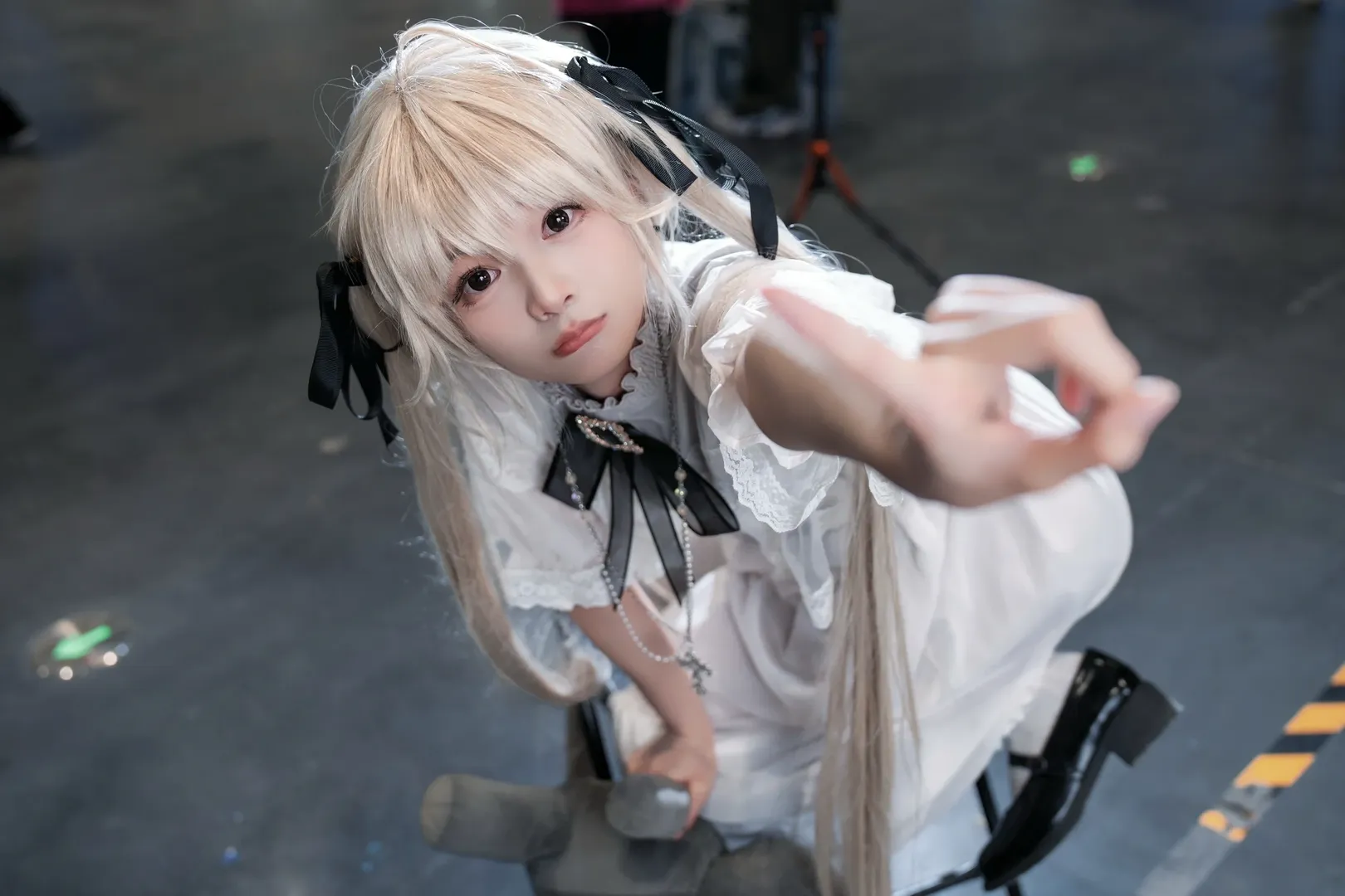 cosplay, 漫展返圖, 穹妹cos, 白裙雙馬尾, 杭州cp30 - 第3張
