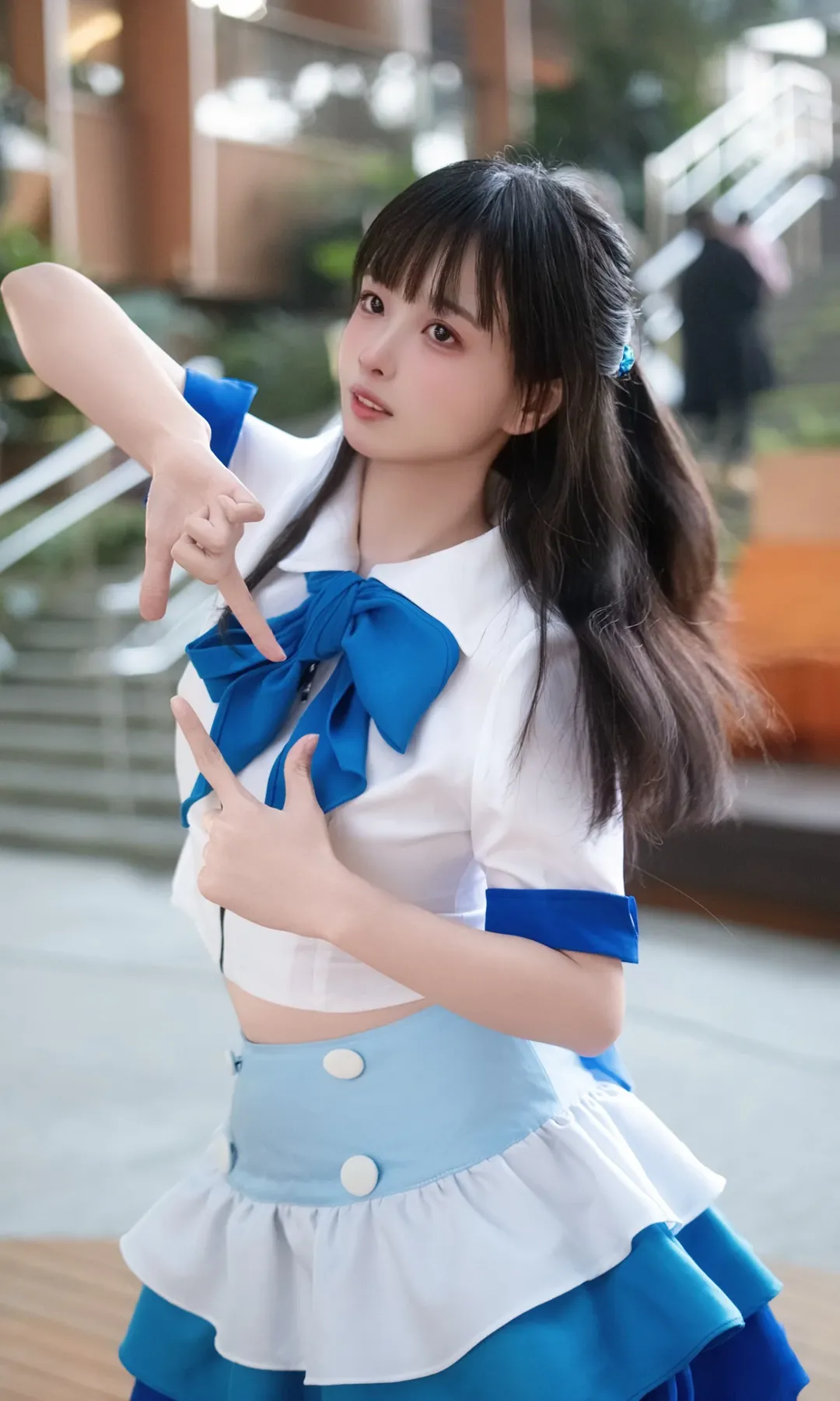 神乐cos, 杭州约拍, 黑丝过膝袜, 小林家的龙女仆, 日系萌 - 第2张