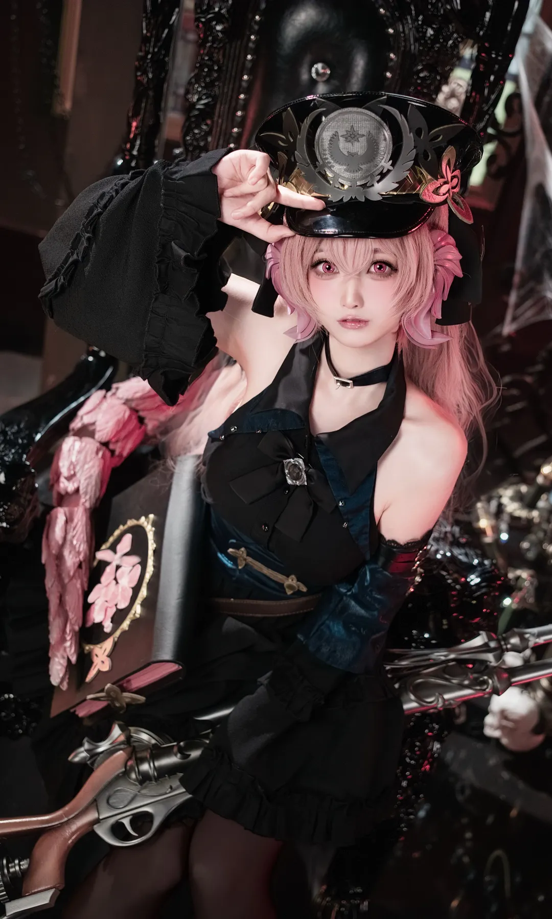 二次元コスプレ, ゴシック風コスプレ, イカラコスプレ, レゾナンス：無限号列車, 軍装少女コスプレ - 3枚目