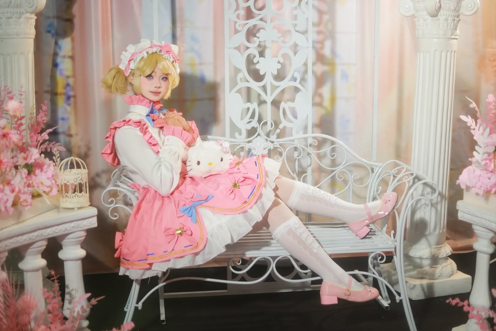 少女感, 三丽鸥, 梦幻棚拍, 园丁cos, Kitty猫 - 第4张