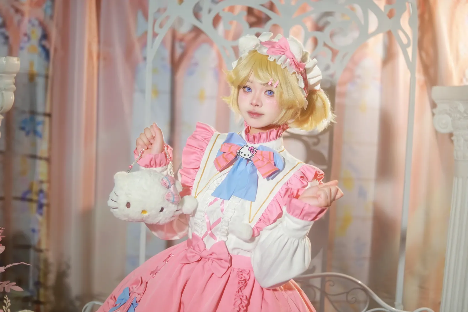 少女感, 三丽鸥, 梦幻棚拍, 园丁cos, Kitty猫 - 第7张