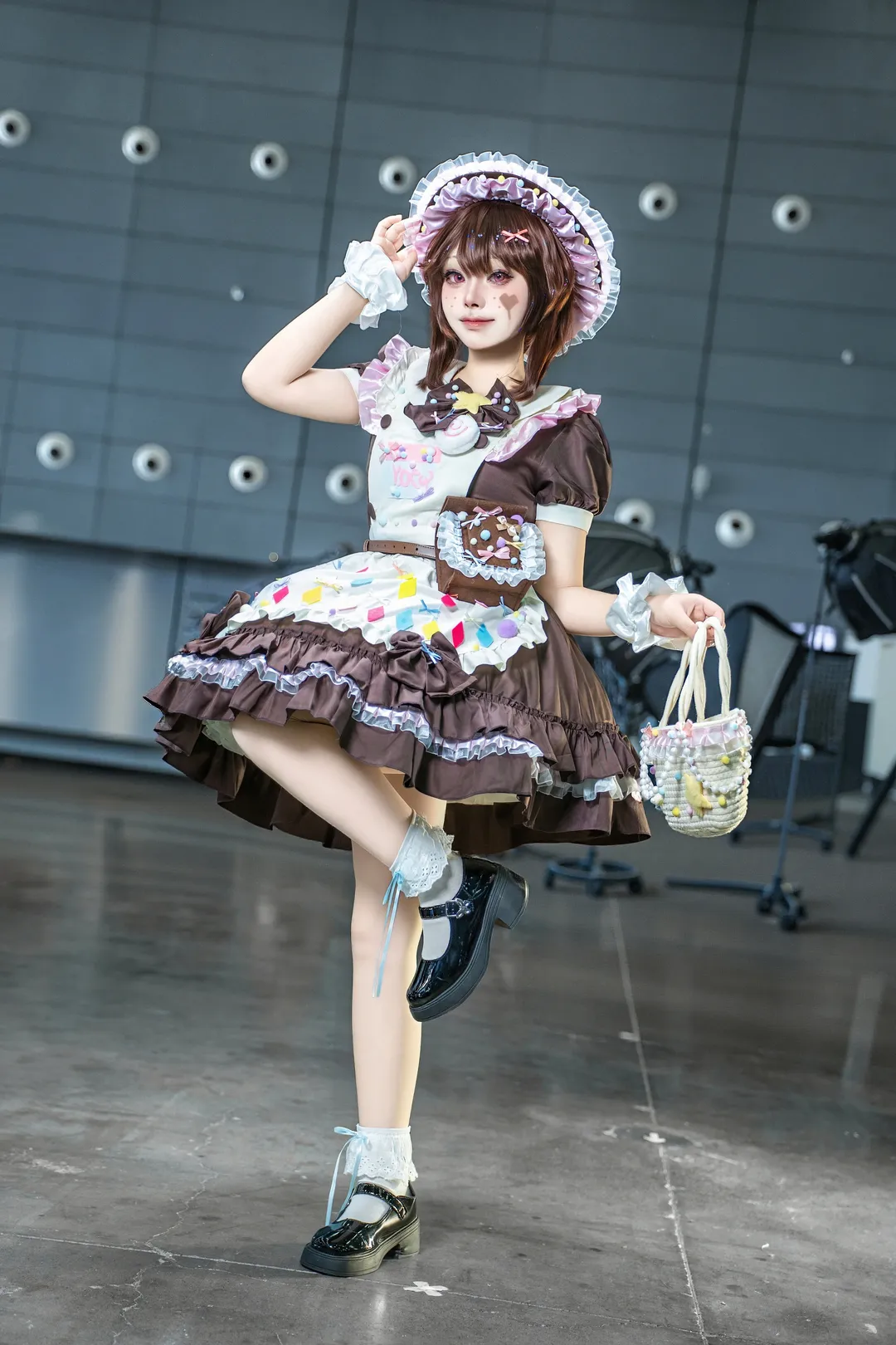 Anime-style photography, Girl photography, Cosplay sharing, Sweet Lolita dress, Changsha heatwave