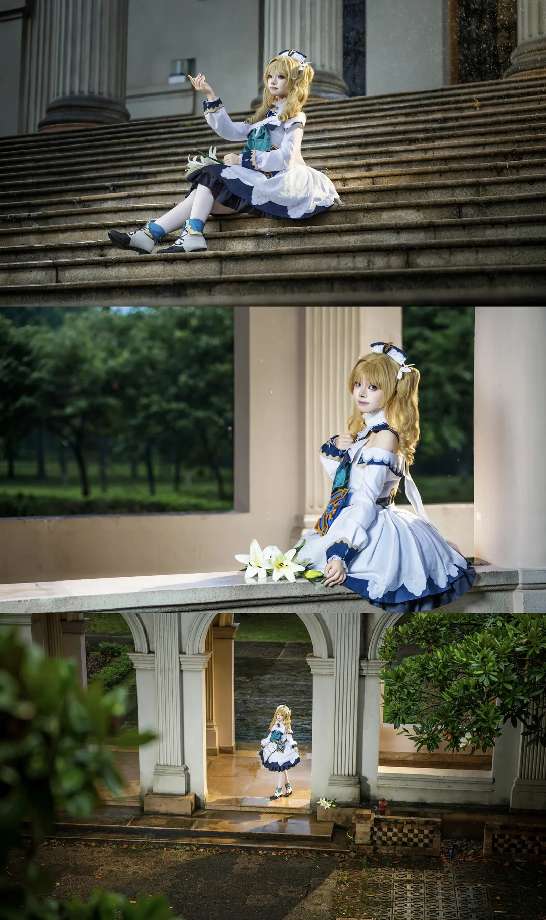 原神, 芭芭拉cos, cosplay摄影, 二次元写真, 蒙德cos