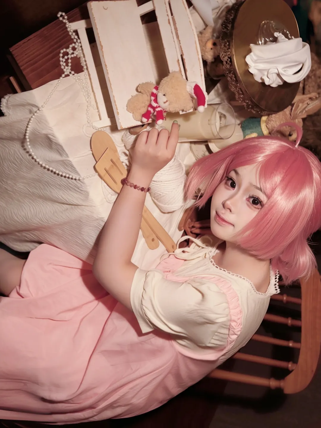 cosplay摄影, 二次元穿搭, 粉色假发, 罗小白cos, 罗小黑战记 - 第1张