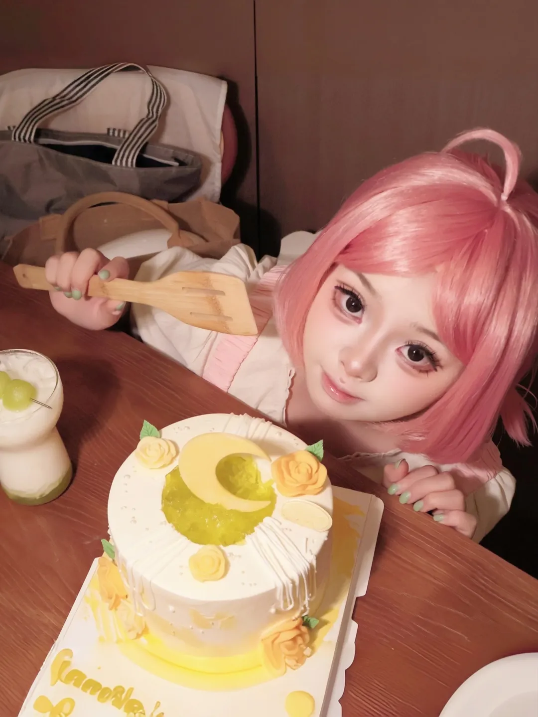 cosplay摄影, 二次元穿搭, 粉色假发, 罗小白cos, 罗小黑战记 - 第3张