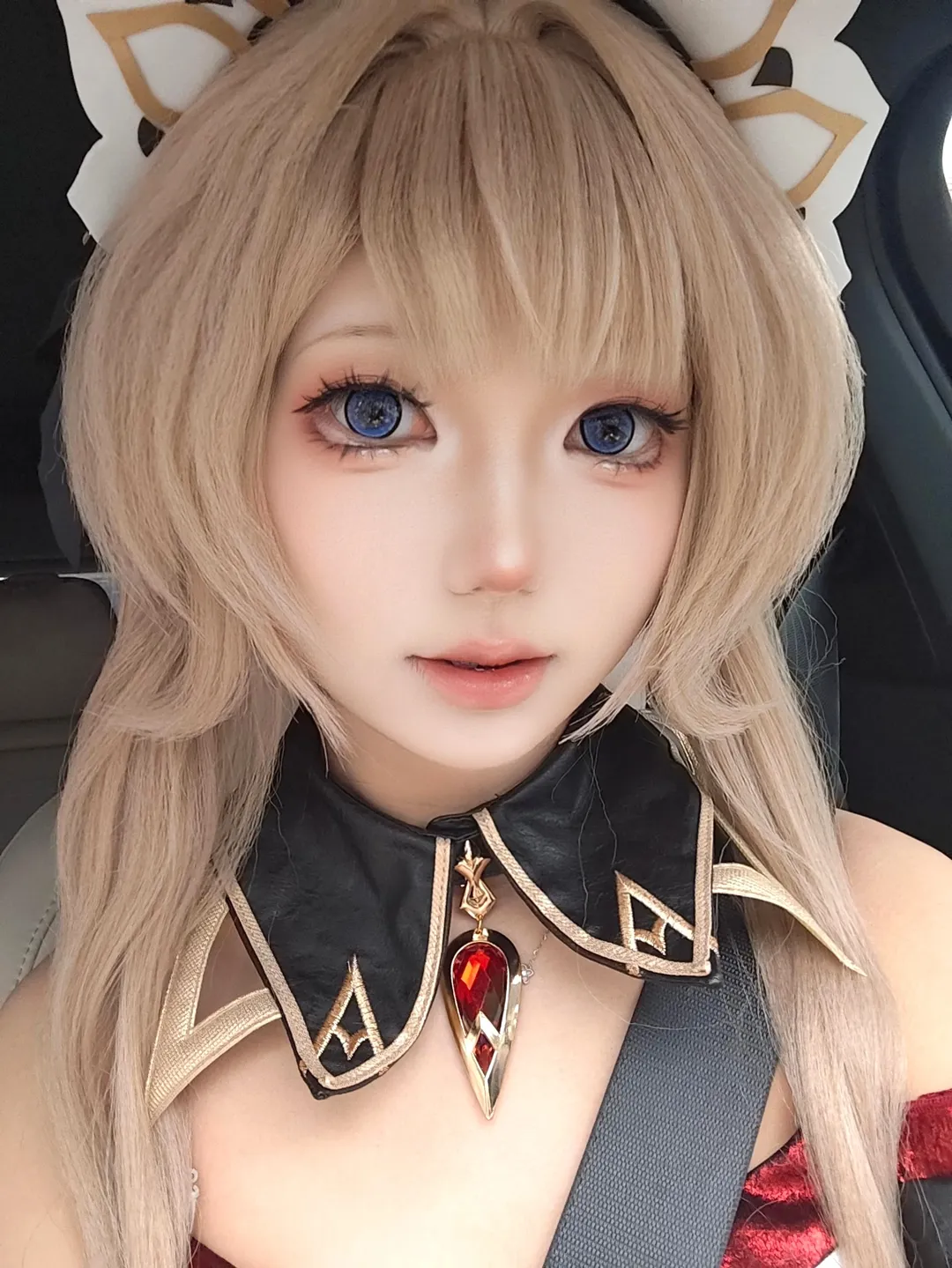 原神, 木偶cos, 愚人众, cosplay日常, 假发美瞳
