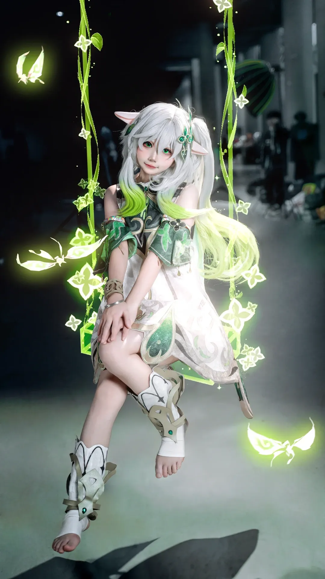 原神, 纳西妲cos, 漫展返图, cosplay摄影, 草元素精灵