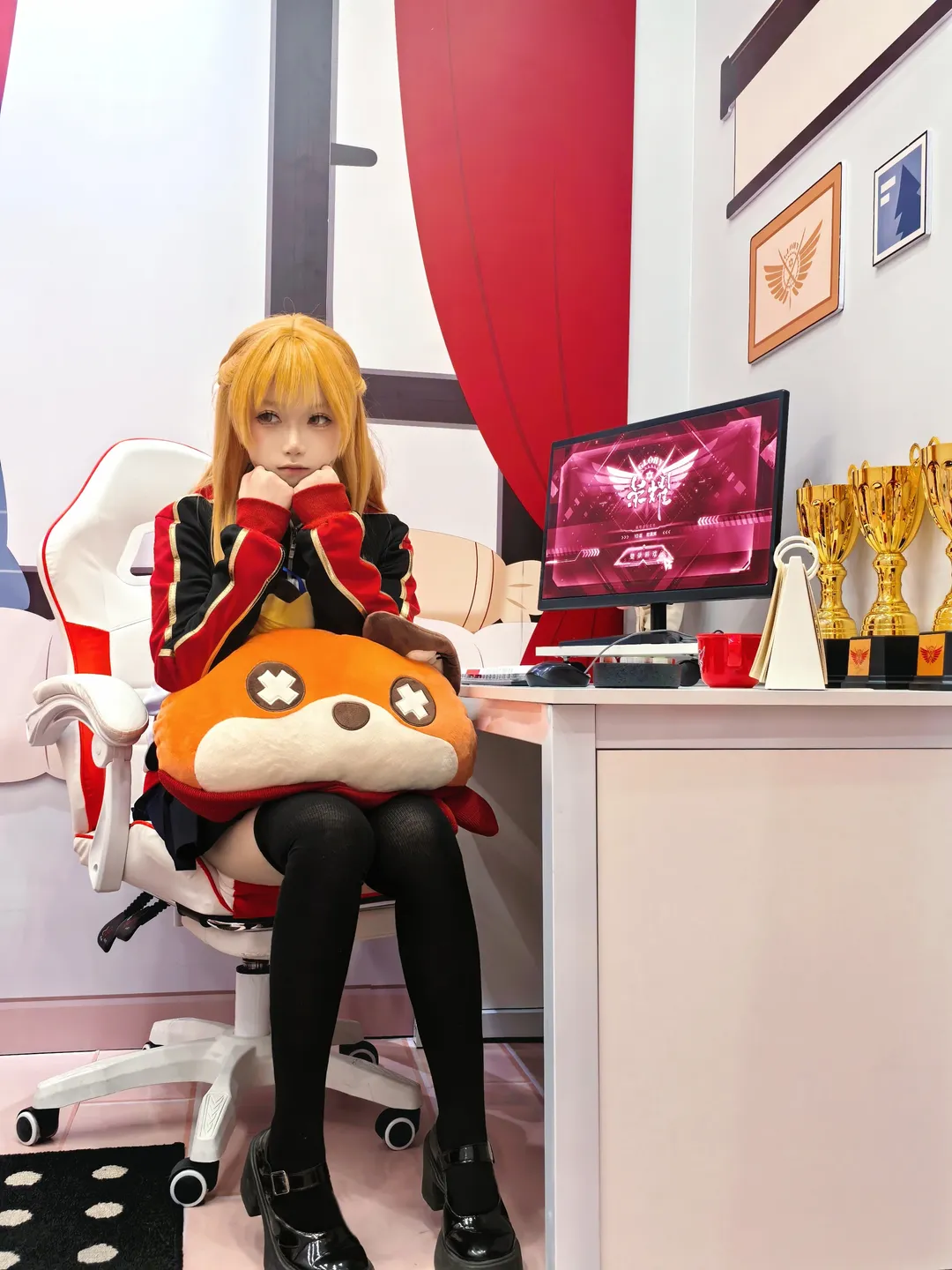 苏沐橙cos, 全职高手, 电竞主题cosplay, 湖滨88快闪, 线下漫展返图