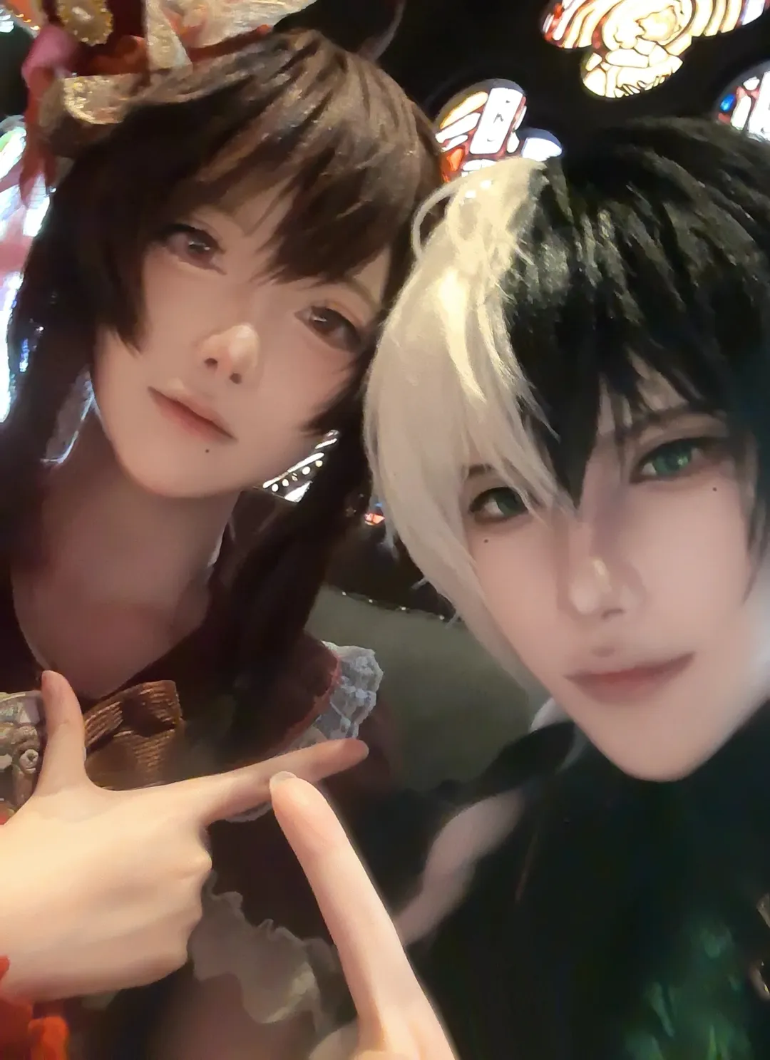 双人cos, Vsinger, cosplay日常, Vocaloid, 乐正兄妹cos