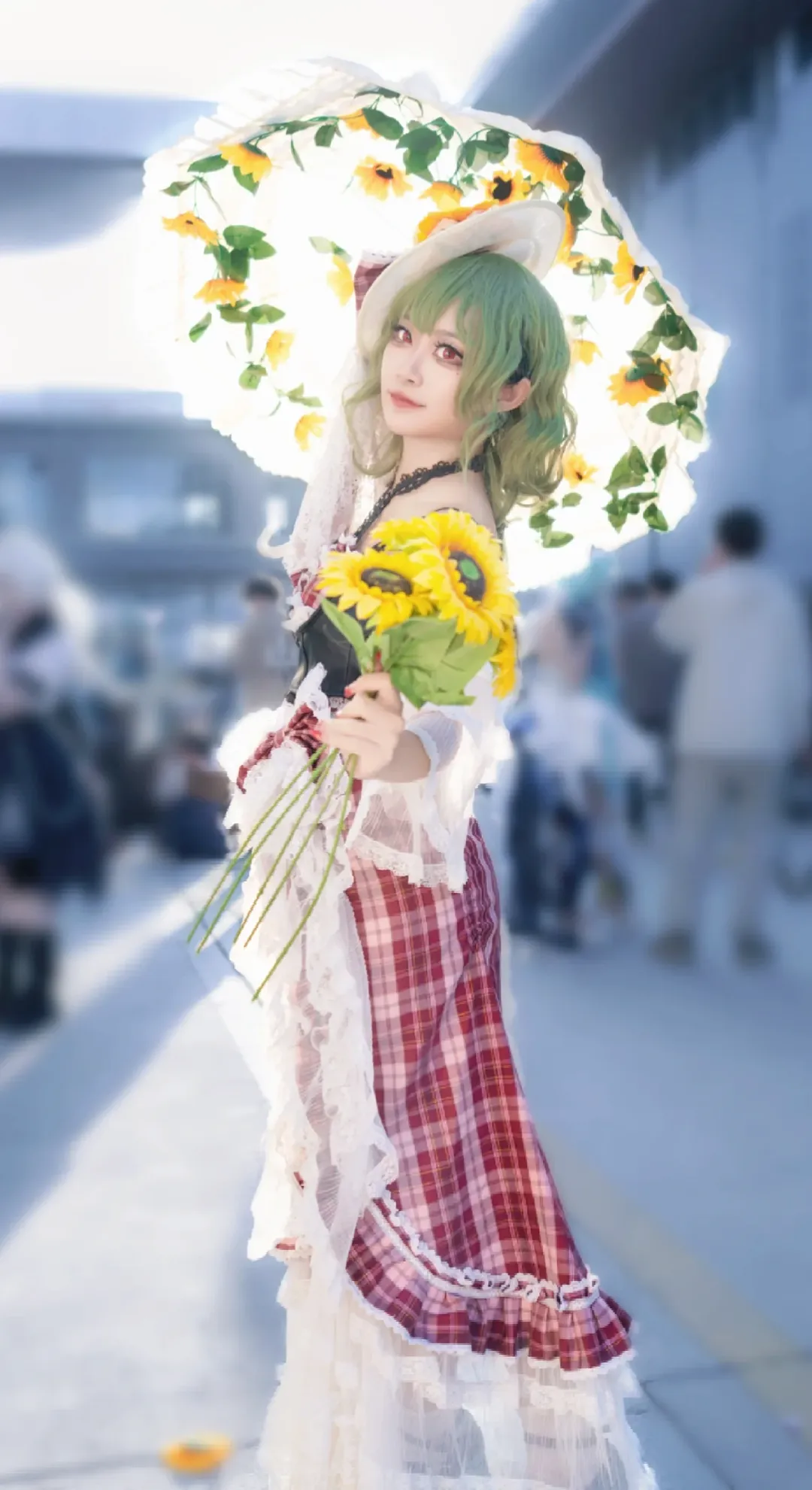 东方project, 漫展场照, 二次元cosplay, 风见幽香cos, 厦门金海豚动漫游戏嘉年华 - 第2张