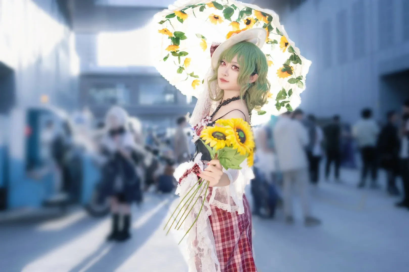 东方project, 漫展场照, 二次元cosplay, 风见幽香cos, 厦门金海豚动漫游戏嘉年华 - 第4张