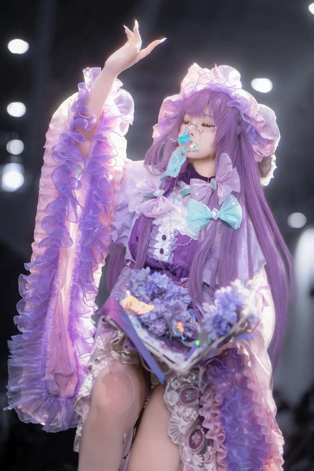 東方Project, イベント写真, パチュリー コスプレ, コスプレ写真, 紫系コスプレ - 1枚目