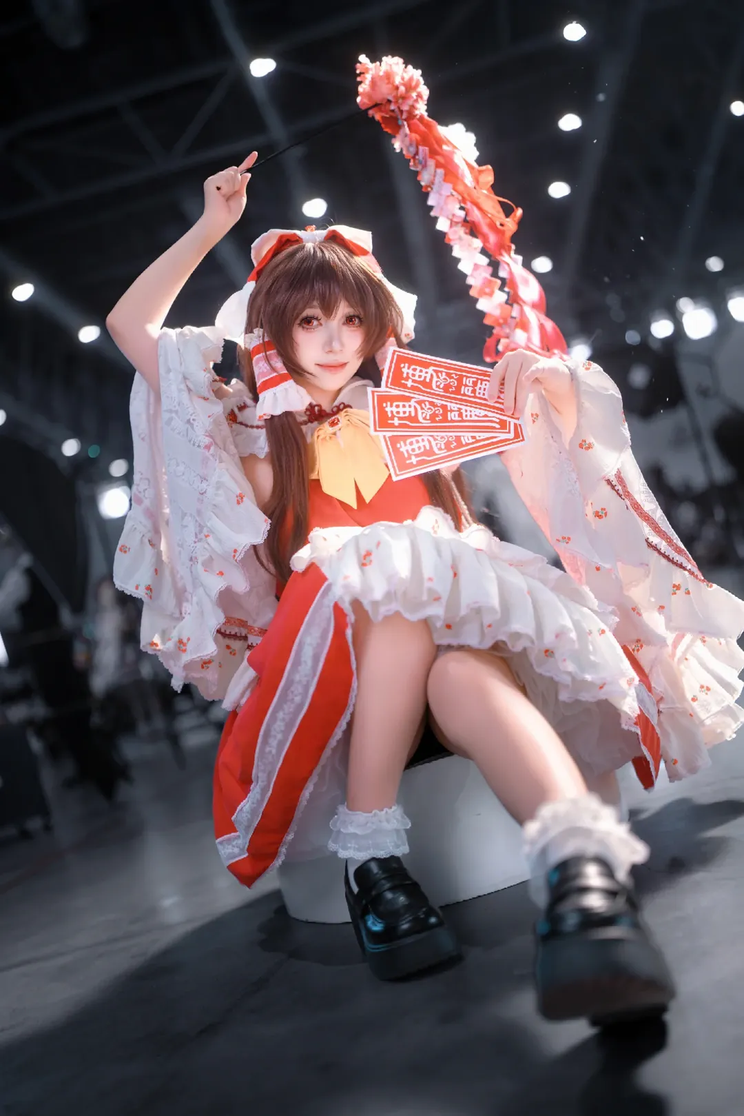 イベント写真, 博麗霊夢コスプレ, 東方Project, イベント写真, 巫女装束 - 3枚目