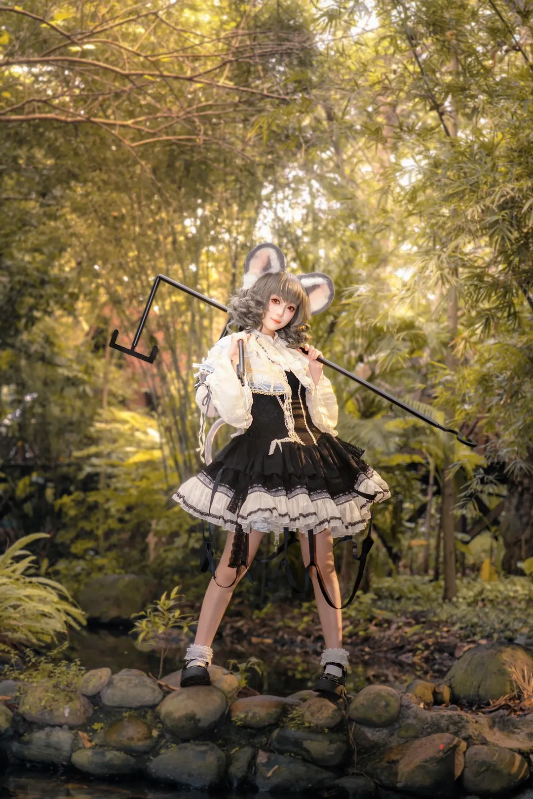 东方project, 纳兹琳cos, cosplay摄影, 二次元装扮, 户外人像