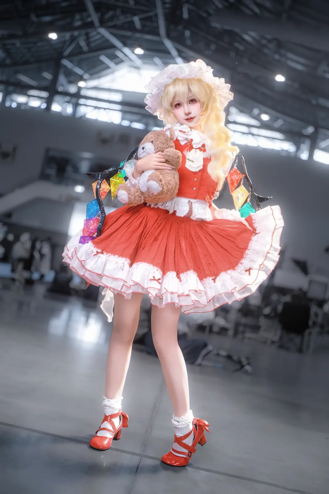 cosplay, 东方project, 漫展场照, 二次元cos, 芙兰朵露cos - 第1张