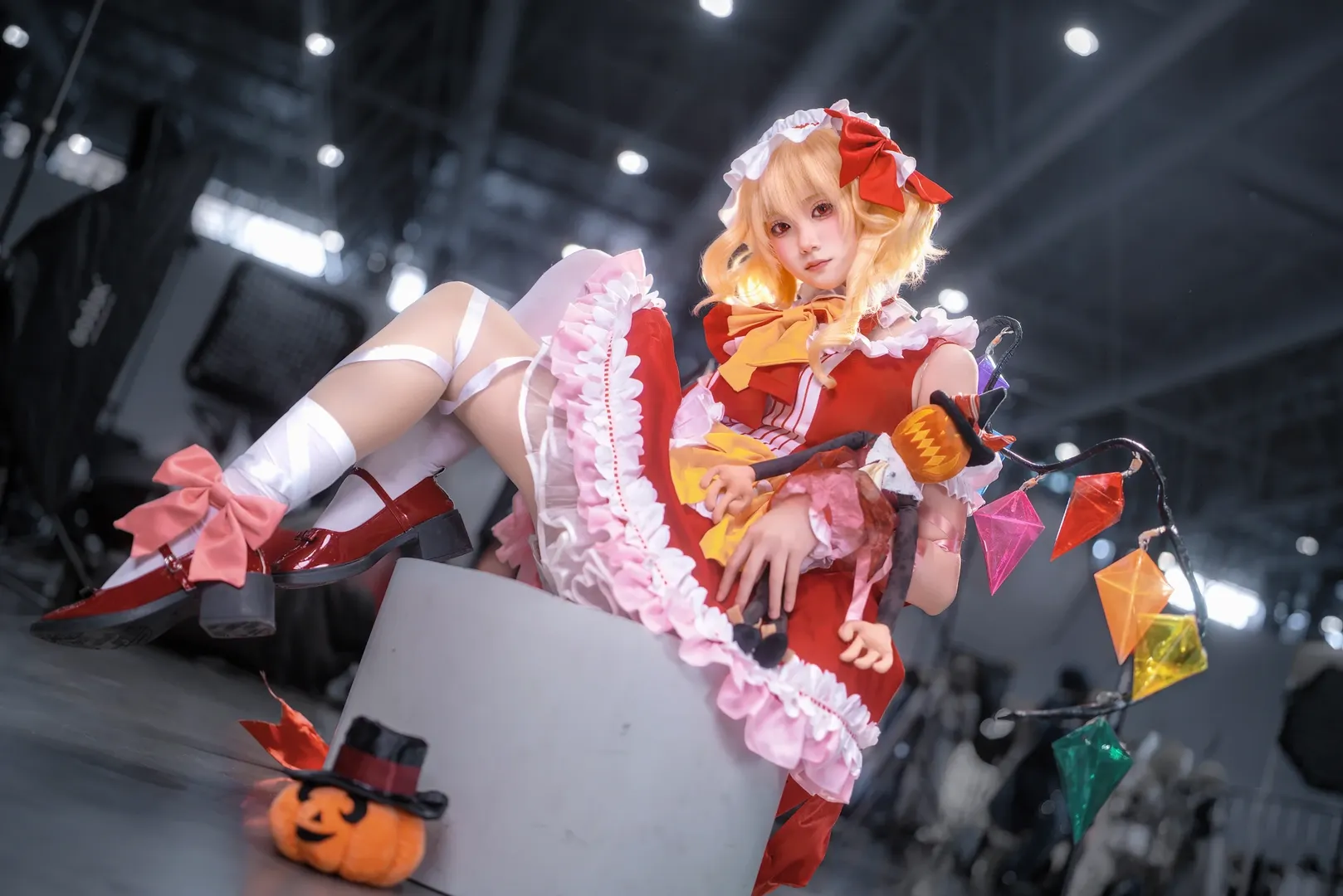 二次元撮影, 東方Project, イベント写真, フランドール・スカーレット コスプレ, コスプレイベント写真 - 2枚目