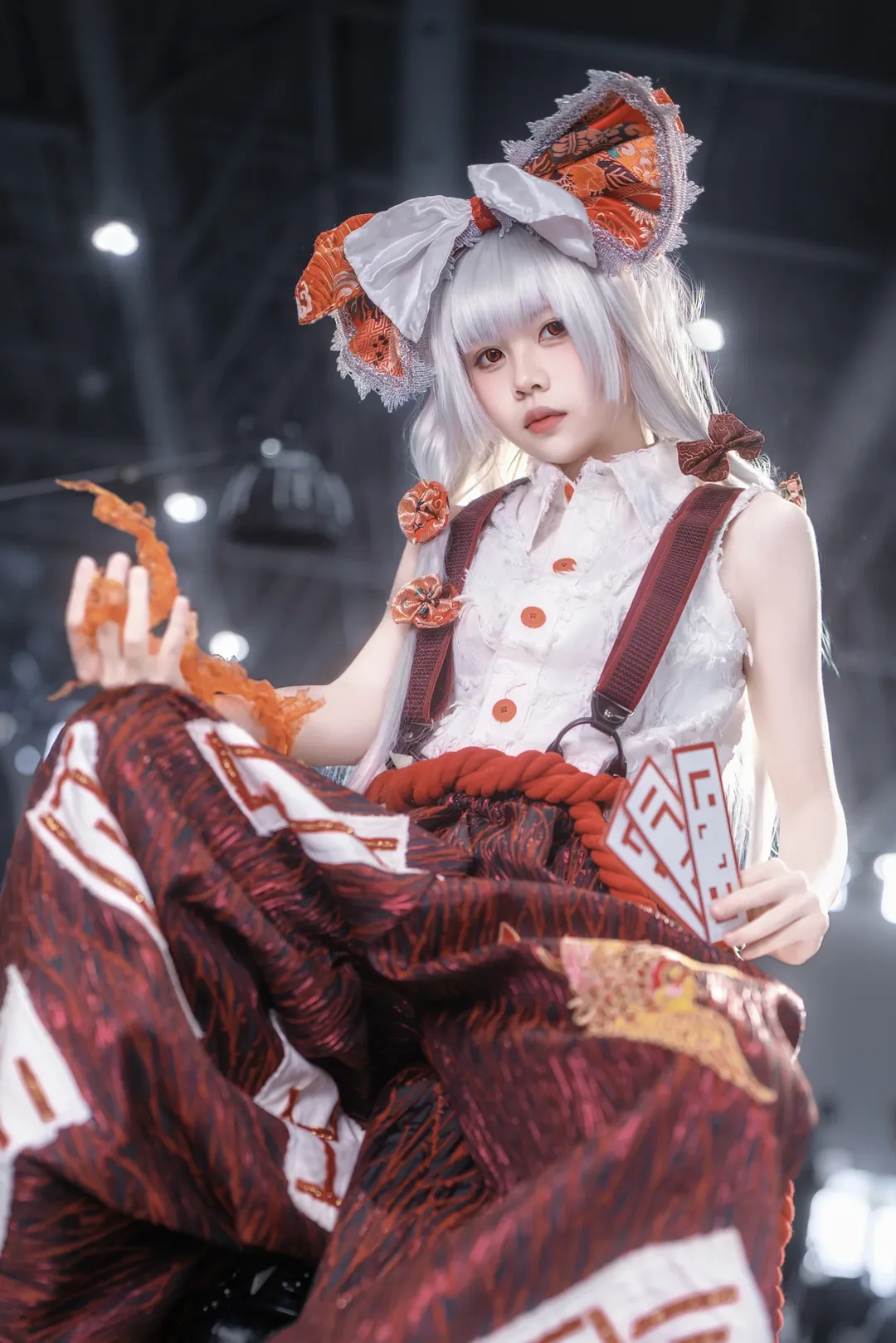 東方Project, イベント写真, コスプレ撮影, 二次元ファッション, 藤原妹紅コスプレ