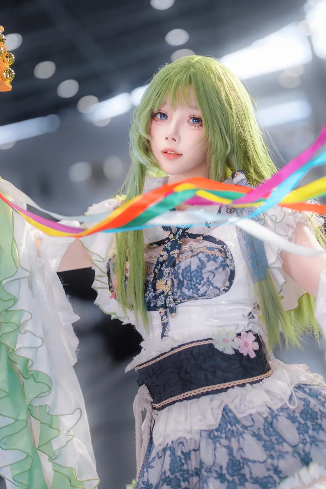 东方Project, 漫展返图, 同人产粮节, 东风谷早苗cos, cos场照 - 第1张