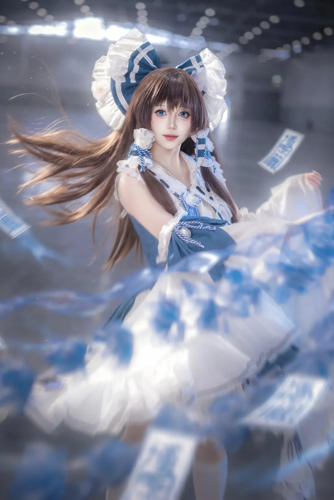二次元撮影, 博麗霊夢コスプレ, 東方Project, イベント写真, コスプレコーディネート - 1枚目