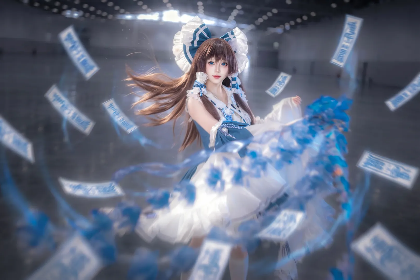 二次元撮影, 博麗霊夢コスプレ, 東方Project, イベント写真, コスプレコーディネート - 2枚目