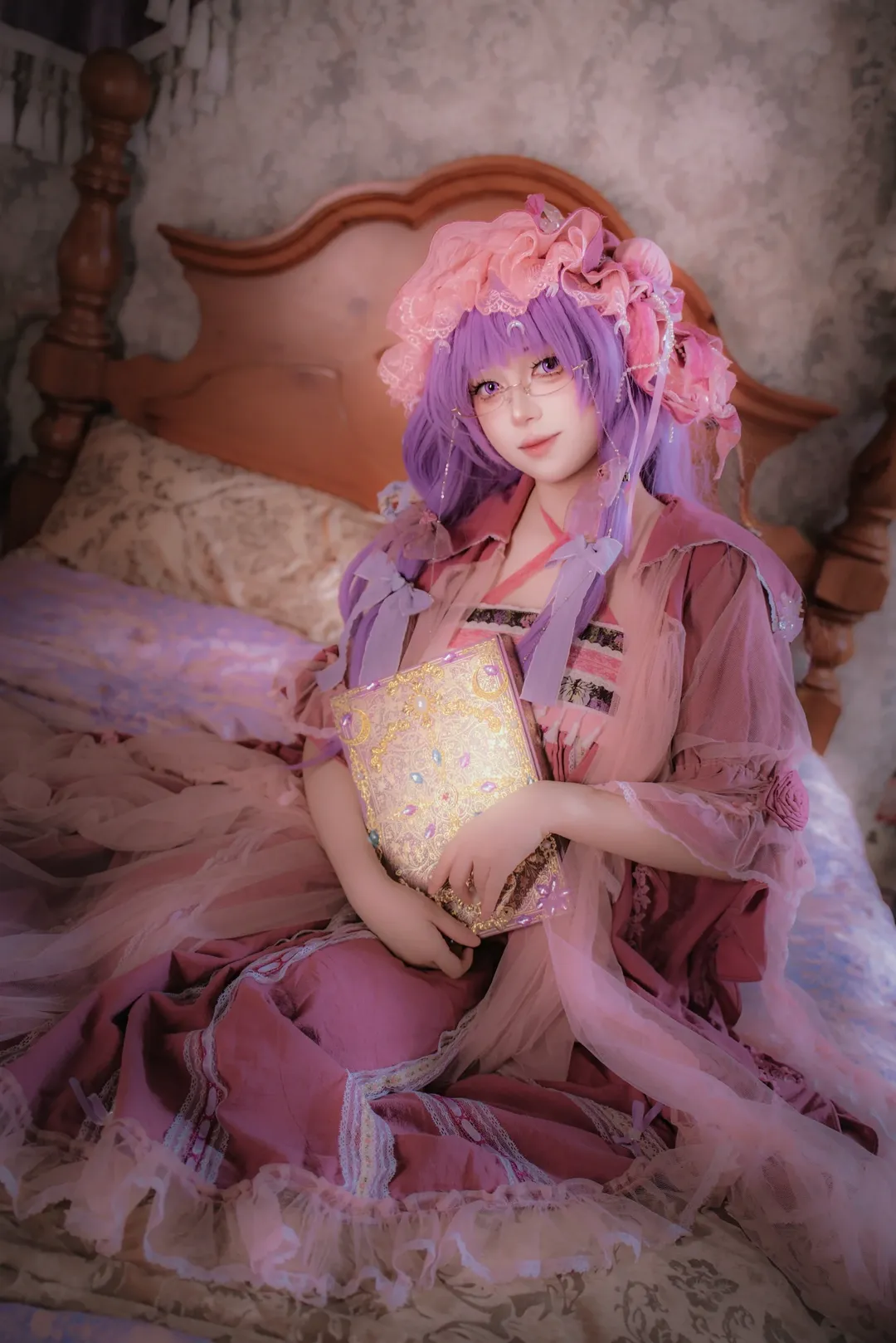 二次元摄影, 东方Project, 帕秋莉cos, cosplay正片, 姆Q - 第9张