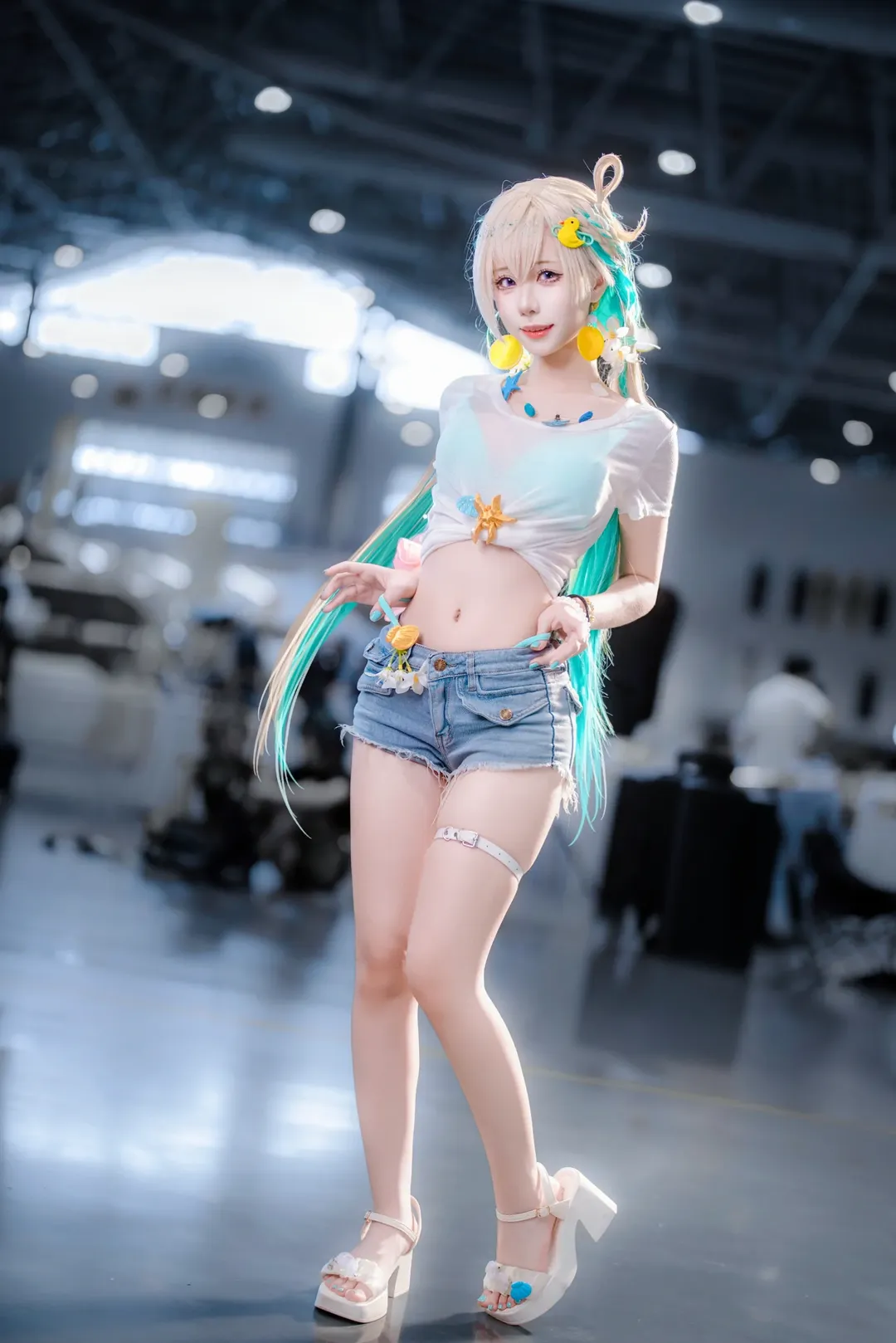 鸣潮, 漫展返图, 琳奈cos, 二次元穿搭, cosplay场照 - 第4张