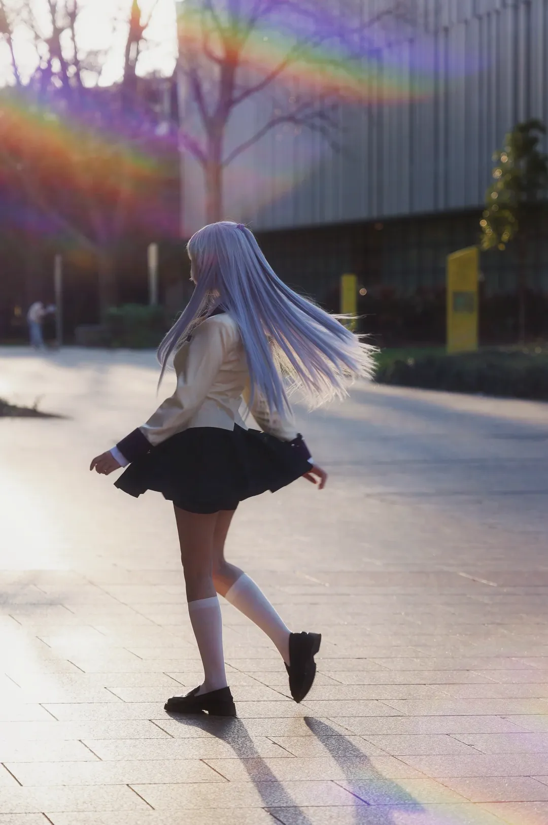 氛围感, 立华奏cos, 悉尼约拍, angelbeats, 古早番