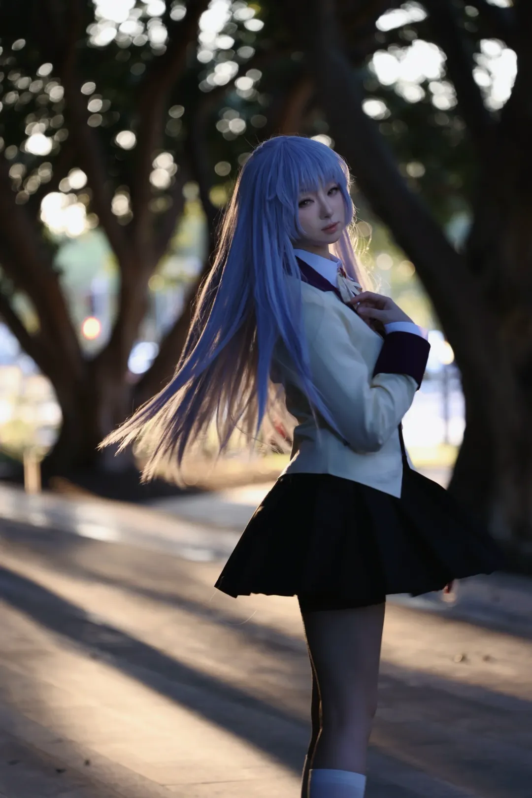 氛围感, 立华奏cos, 悉尼约拍, angelbeats, 古早番 - 第3张
