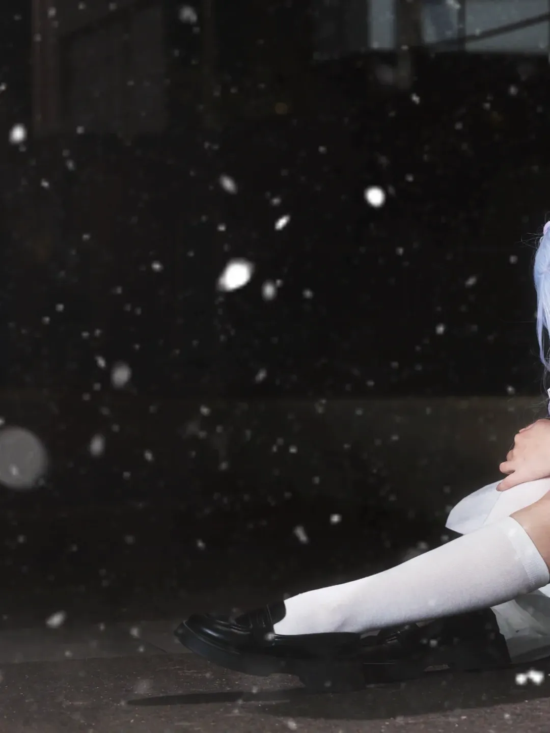 天使翅膀, 立华奏cos, 悉尼约拍, Angel Beats!, 雪夜cos - 第1张