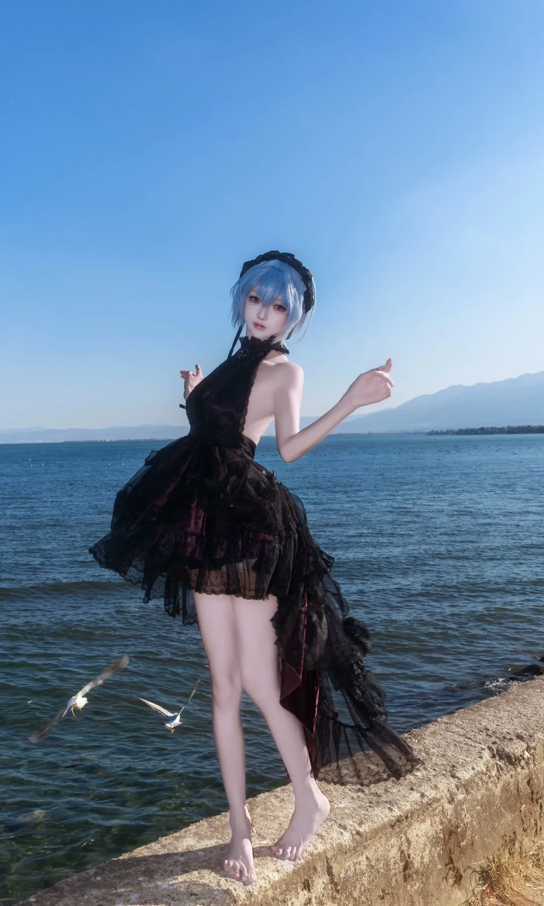 绫波丽cos, 新世纪福音战士, cosplay摄影, 正片分享, 大理洱海 - 第2张