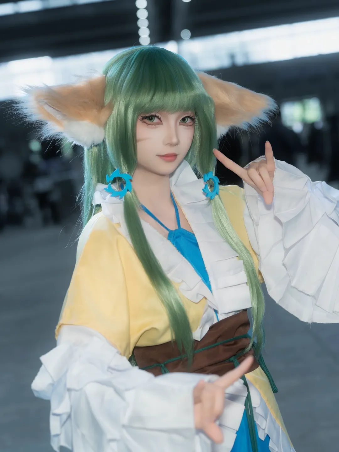 漫展返图, 二次元cosplay, 狐妖小红娘, 涂山容容cos, AB漫展