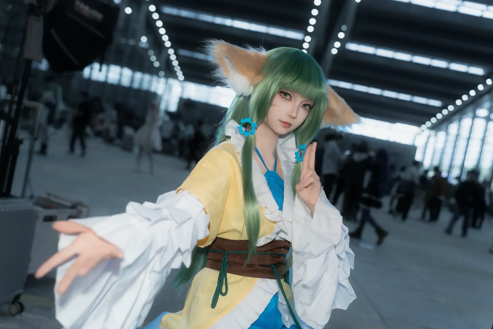 漫展返圖, 二次元cosplay, 狐妖小紅娘, 塗山容容cos, AB漫展 - 第4張