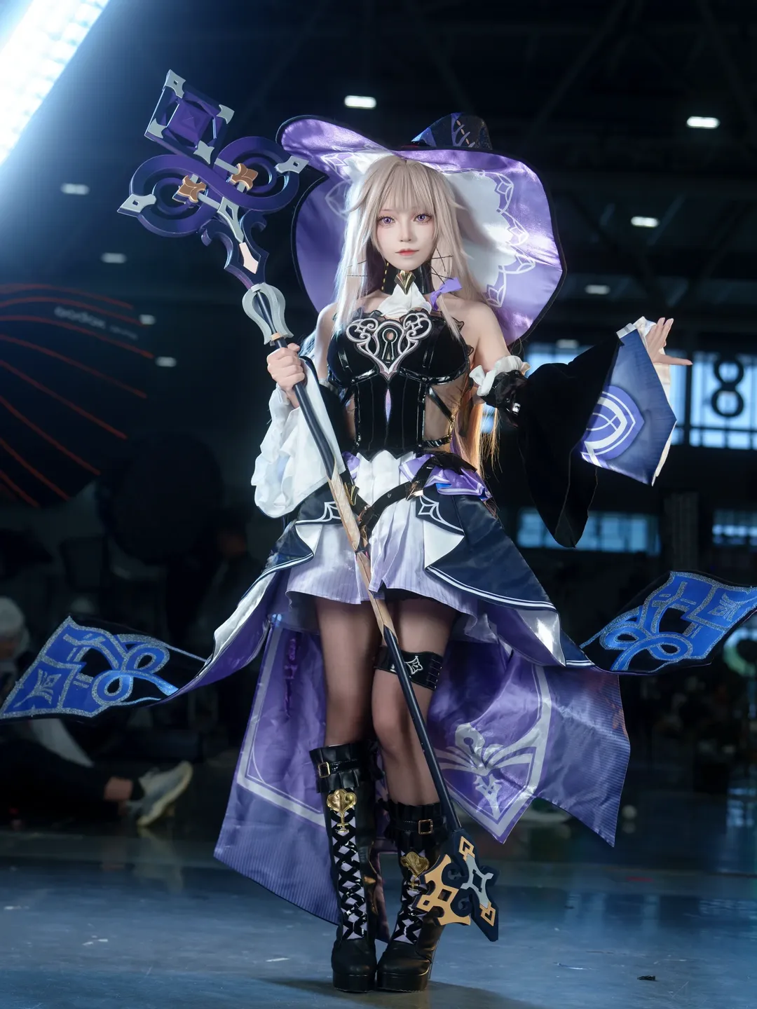 Honkai: Star Rail, Convention photos, Herta cosplay, Cosplay photography, Ring universe - Image 1