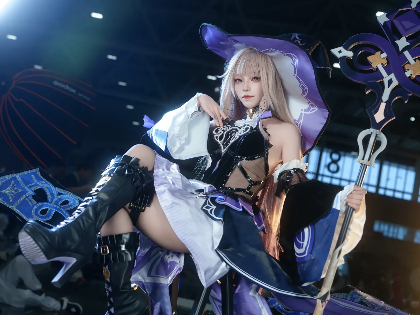崩壞星穹鐵道, 漫展返圖, 大黑塔cos, cosplay攝影, 環形宇宙