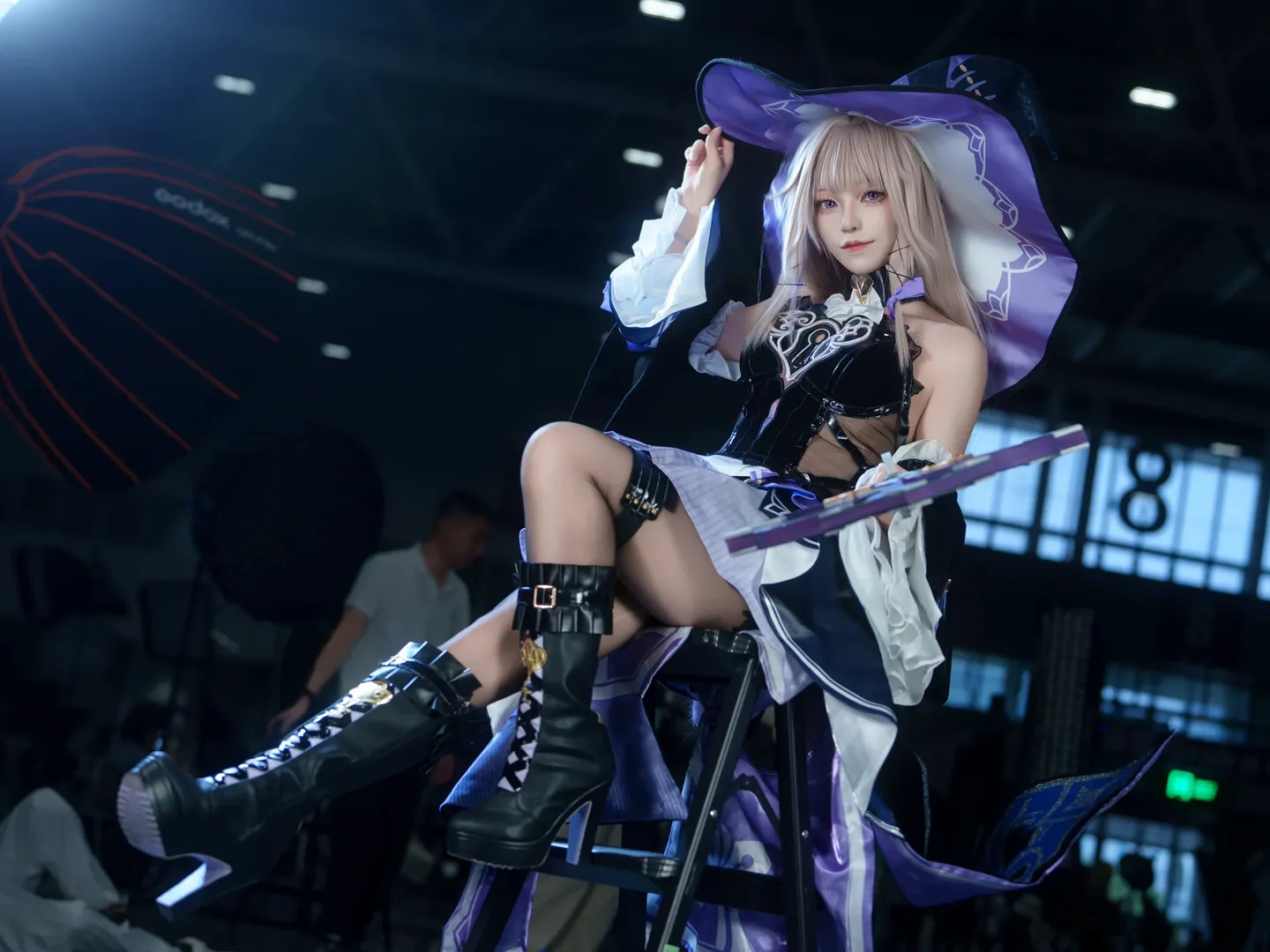 Honkai: Star Rail, Convention photos, Herta cosplay, Cosplay photography, Ring universe - Image 4