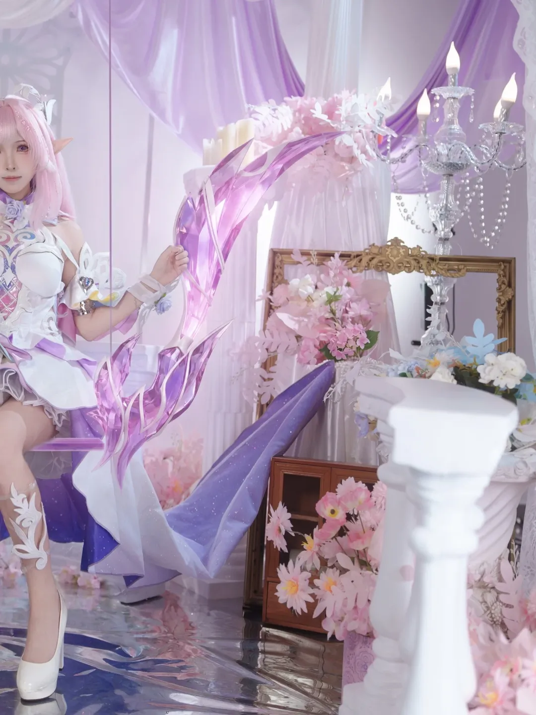 二次元少女, 昔涟cos, 崩坏星穹铁道, cosplay摄影, 梦幻仙气写真 - 第2张