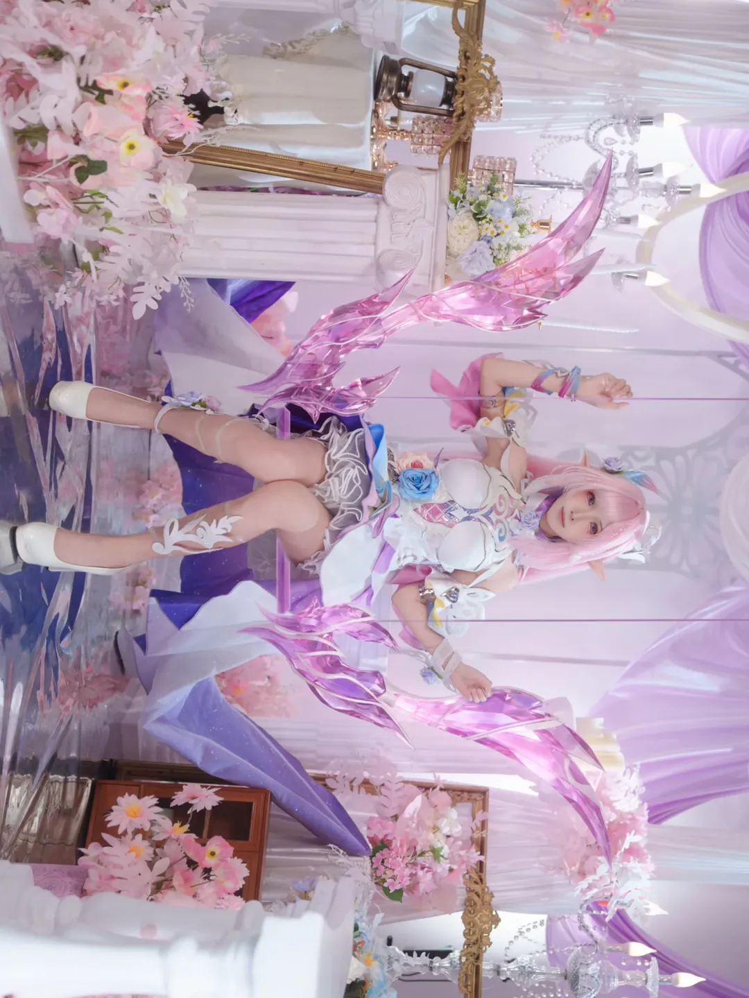二次元少女, 昔涟cos, 崩坏星穹铁道, cosplay摄影, 梦幻仙气写真 - 第3张