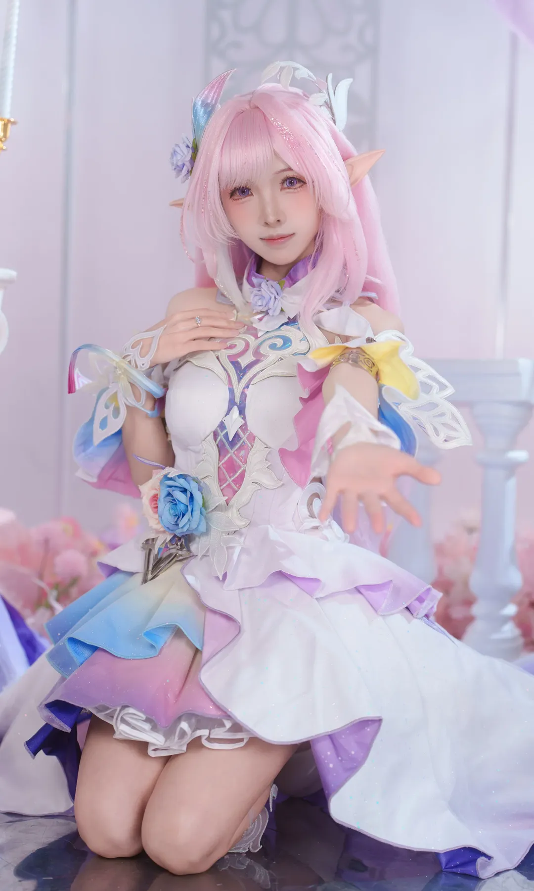 昔涟cos, 崩坏星穹铁道, 二次元cosplay, 大昔涟cos, 梦幻精灵妆造 - 第1张