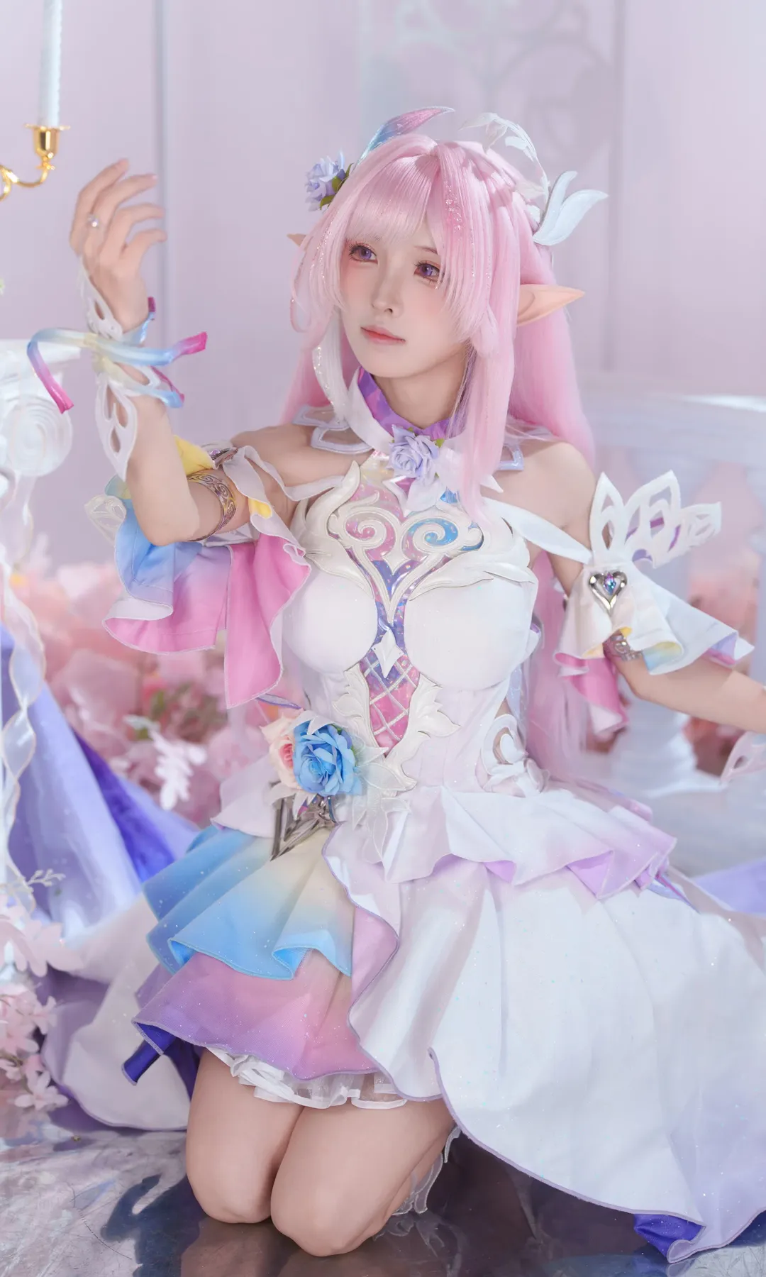 昔涟cos, 崩坏星穹铁道, 二次元cosplay, 大昔涟cos, 梦幻精灵妆造 - 第4张