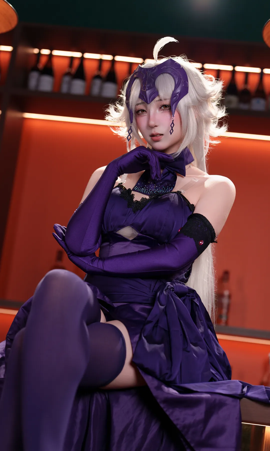 二次元, cosplay, 黑贞德cos, 醉贞, fate
