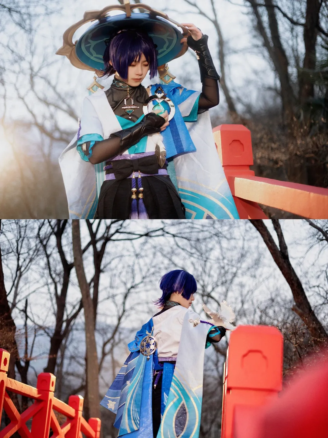 原神, 散兵cos, cosplay摄影, 生日贺图, 流浪者 - 第5张