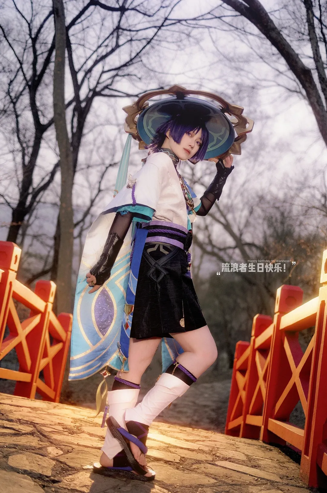 原神, 散兵cos, cosplay摄影, 生日贺图, 流浪者
