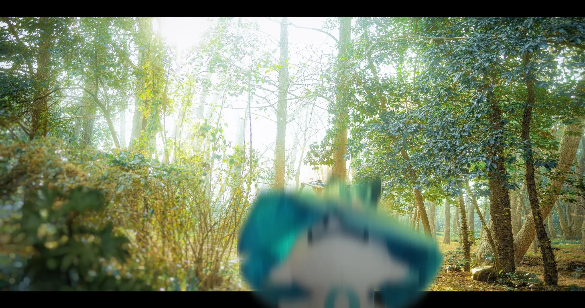 原神, 散兵cos, cosplay摄影, 林间外景, 流浪者cos - 第4张