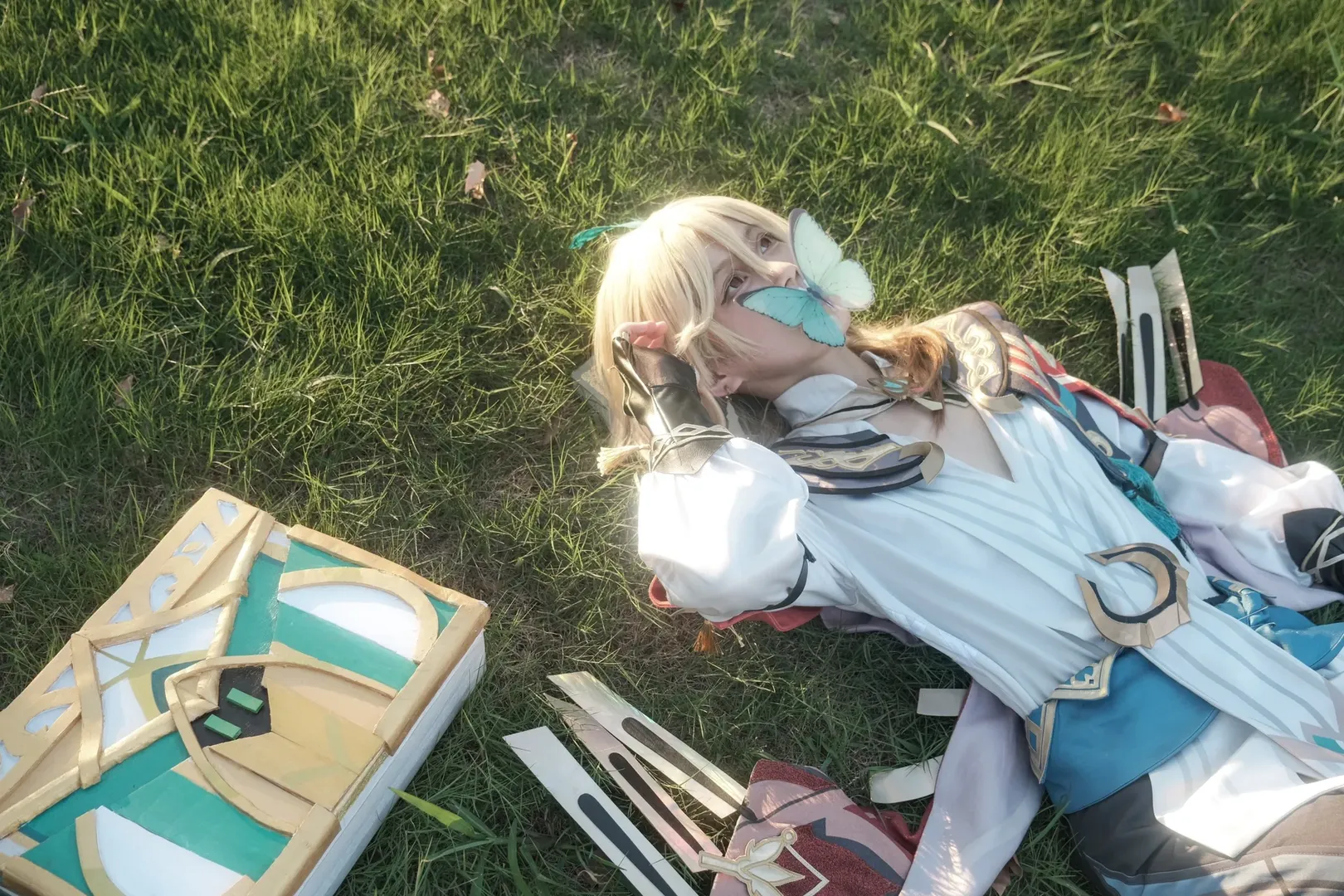 原神, 雰囲気のある写真, 屋外コスプレ, カーヴェ コスプレ, アランナラ