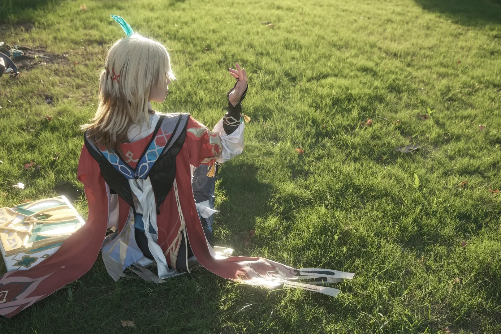 Genshin Impact, Atmospheric photography, Outdoor cosplay, Kaveh cosplay, Aranara - Image 5
