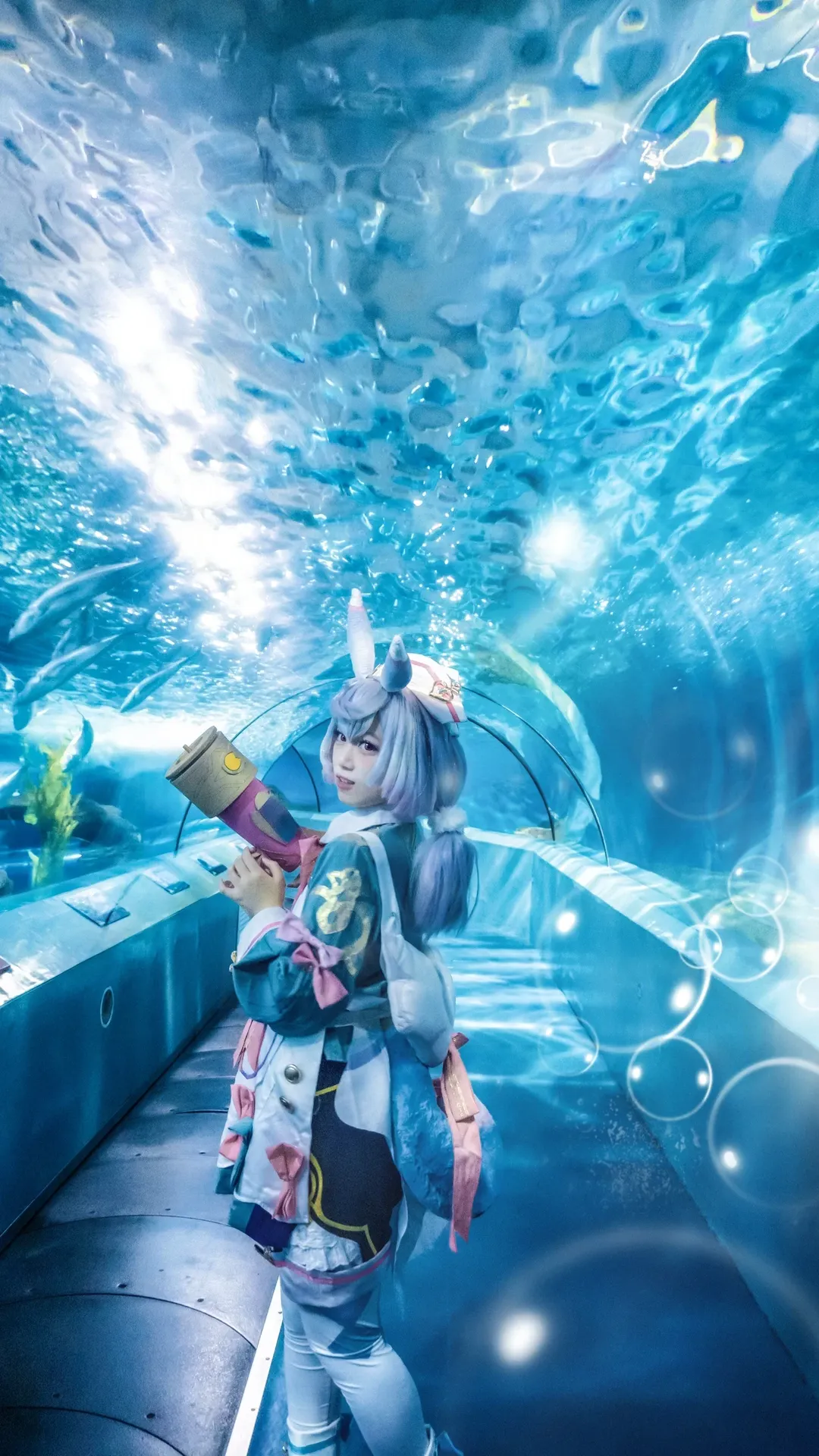 原神, 希格雯cos, 二次元cosplay, 水族馆摄影, 南京海底世界 - 第2张
