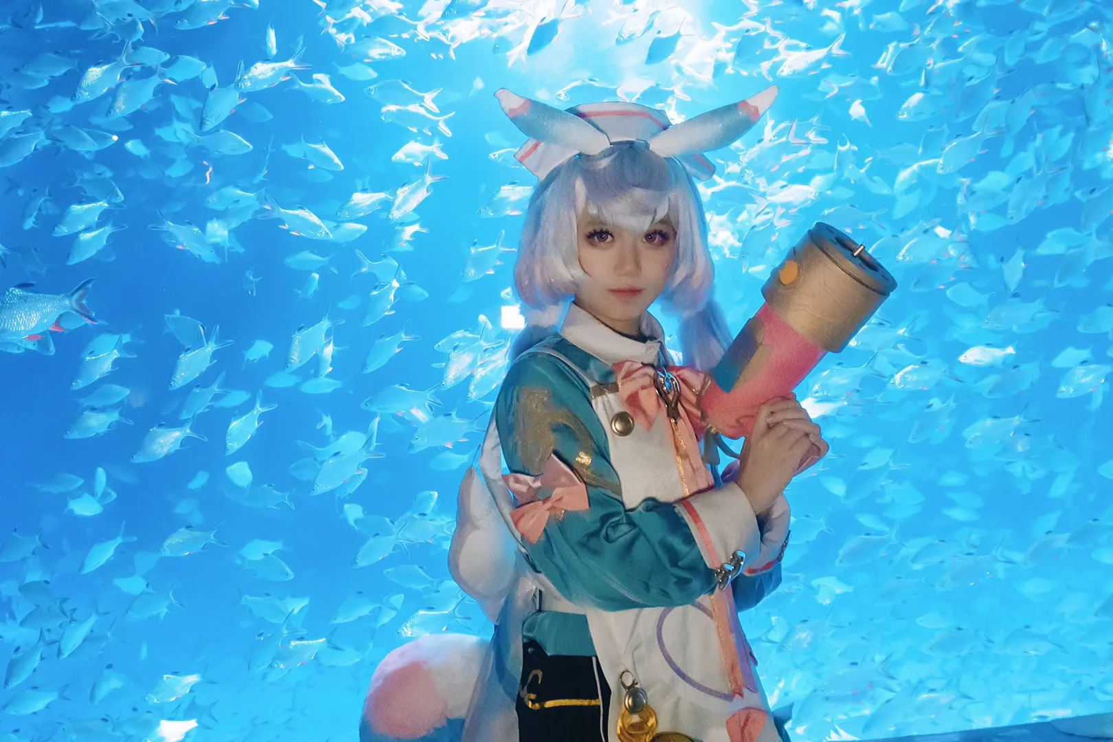 原神, 希格雯cos, 二次元cosplay, 水族馆摄影, 南京海底世界 - 第3张