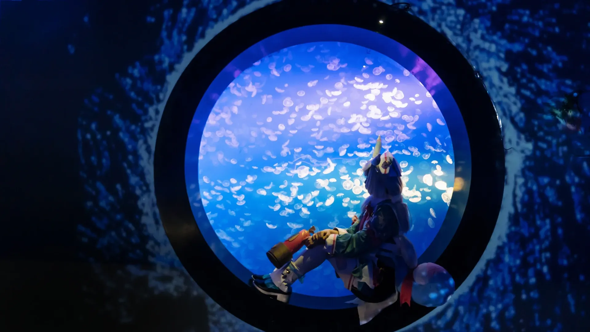 原神, 希格雯cos, 二次元cosplay, 水族馆摄影, 南京海底世界 - 第9张